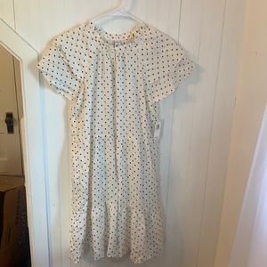 Never worn cute polka dot dress